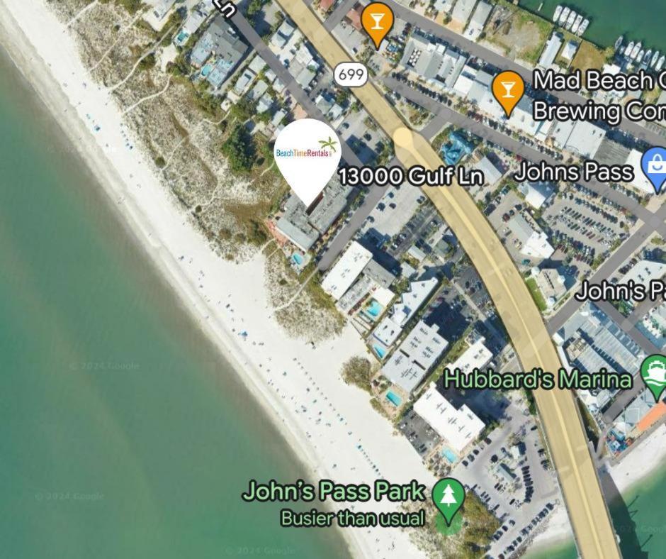 Beachfront Madeira Norte St. Pete Beach Dış mekan fotoğraf